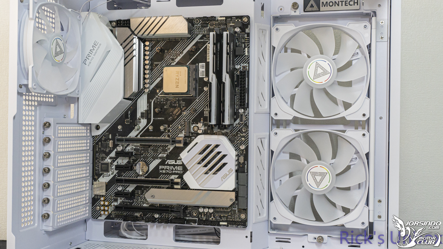 【開箱】MONTECH KING 65 PRO WHITE ft. MONTECH TITAN PLA 850W393|小老婆汽機車資訊網
