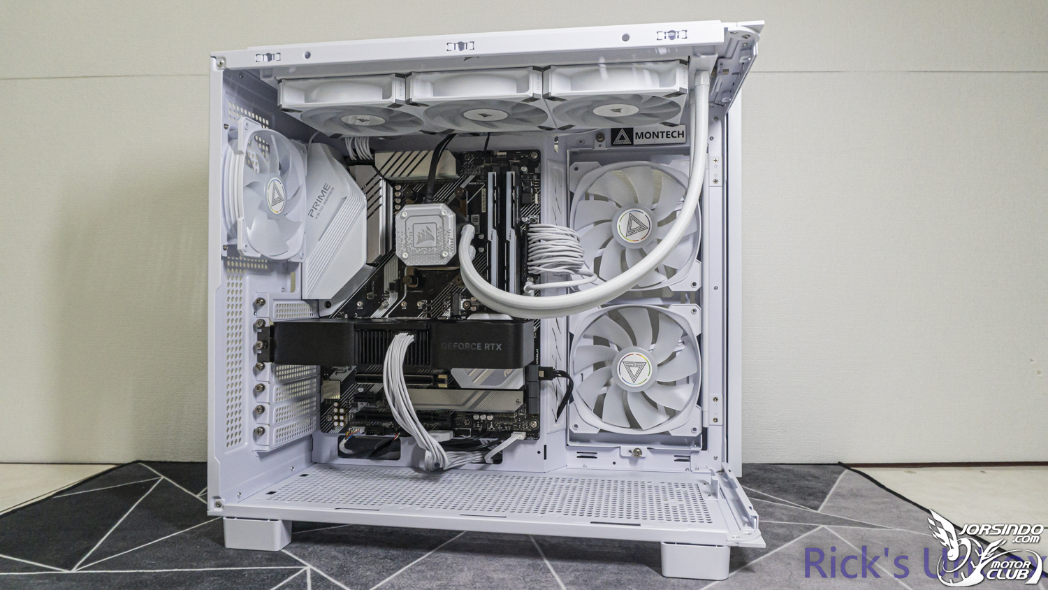 【開箱】MONTECH KING 65 PRO WHITE ft. MONTECH TITAN PLA 850W9008|小老婆汽機車資訊網