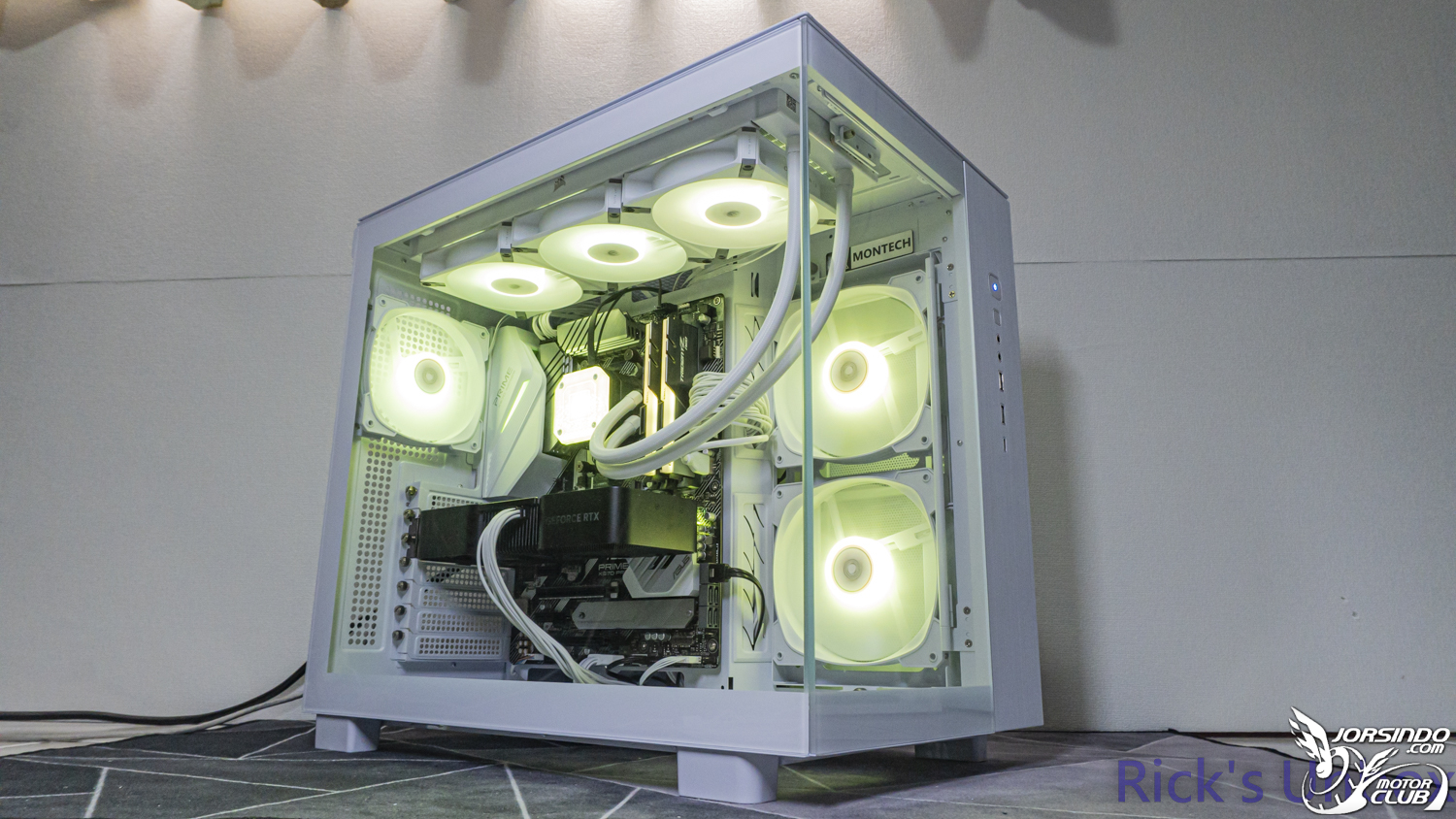【開箱】MONTECH KING 65 PRO WHITE ft. MONTECH TITAN PLA 850W7872|小老婆汽機車資訊網