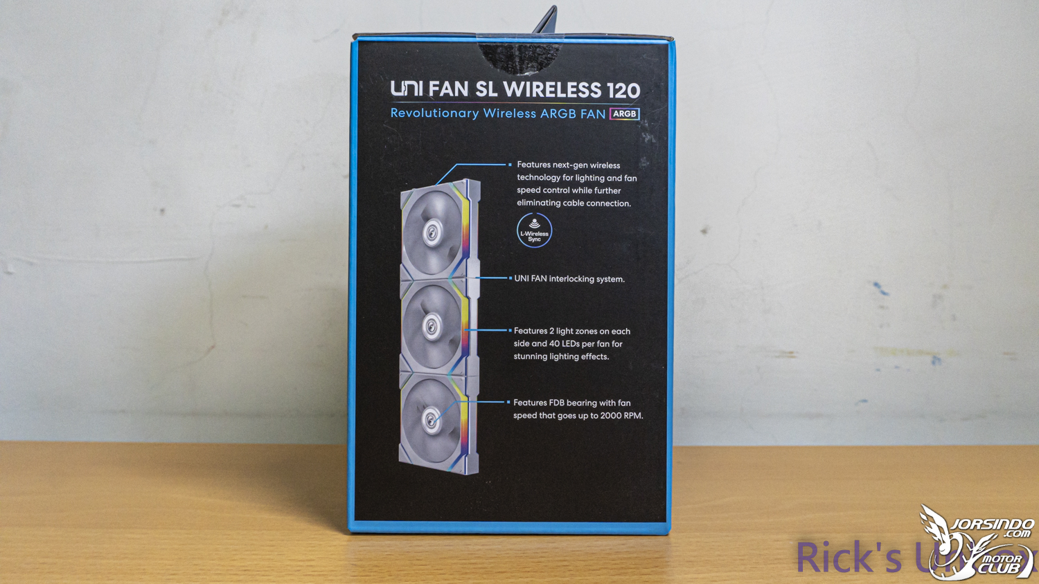 【開箱】訊號"無線化"風扇 EP.1 | LIAN LI UNI FAN SL WIRELESS 120 WHITE8063|小老婆汽機車資訊網