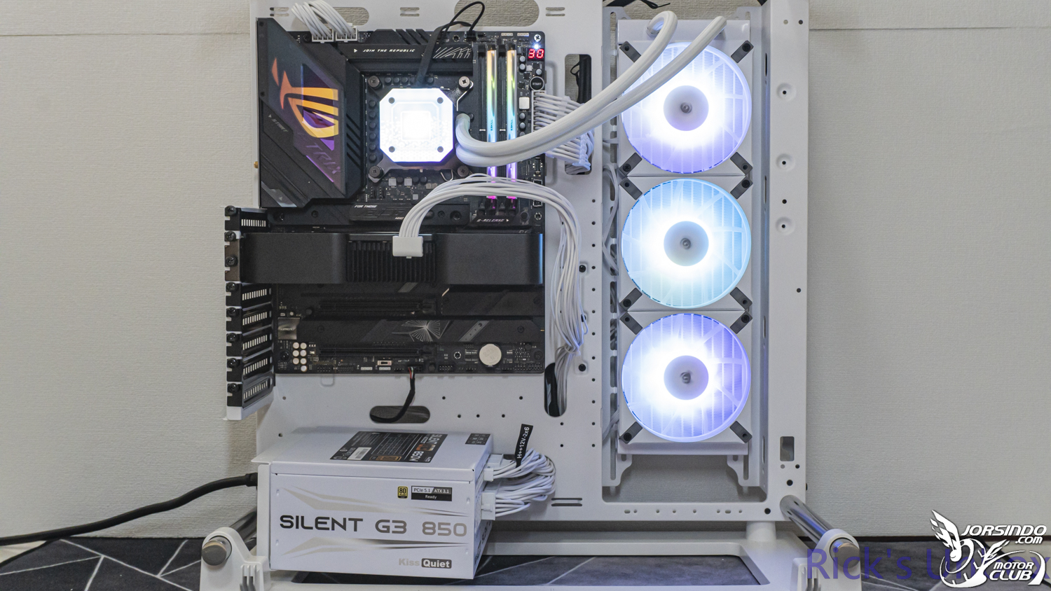 【開箱】主流認證全白色電源 | Kiss Quiet SILENT G3 850 WHITE9450|小老婆汽機車資訊網