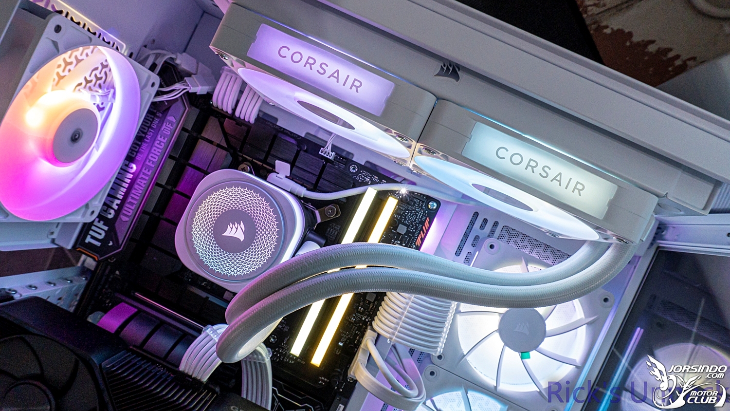 【開箱】賊船新研發水泵 | CORSAIR iCUE LiNK TITAN 240 RX RGB WHITE5692|小老婆汽機車資訊網