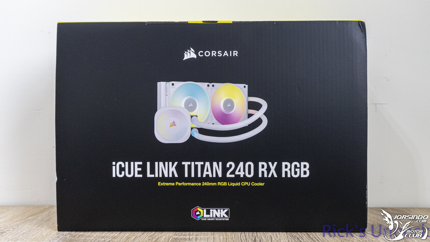 【開箱】賊船新研發水泵 | CORSAIR iCUE LiNK TITAN 240 RX RGB WHITE2166|小老婆汽機車資訊網