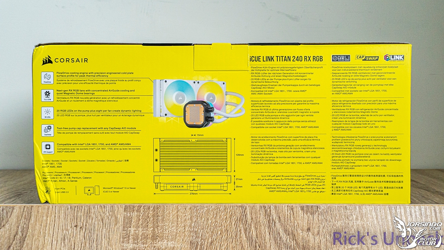 【開箱】賊船新研發水泵 | CORSAIR iCUE LiNK TITAN 240 RX RGB WHITE5677|小老婆汽機車資訊網