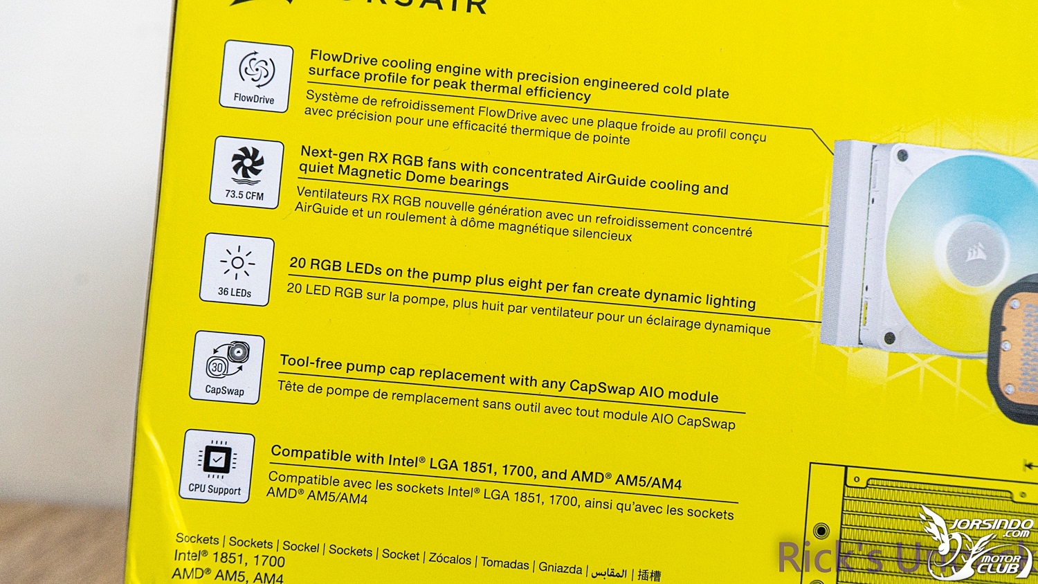 【開箱】賊船新研發水泵 | CORSAIR iCUE LiNK TITAN 240 RX RGB WHITE8534|小老婆汽機車資訊網