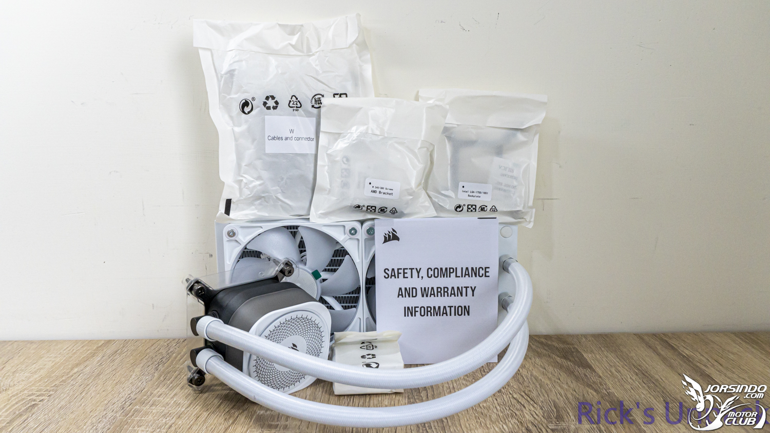 【開箱】賊船新研發水泵 | CORSAIR iCUE LiNK TITAN 240 RX RGB WHITE2459|小老婆汽機車資訊網