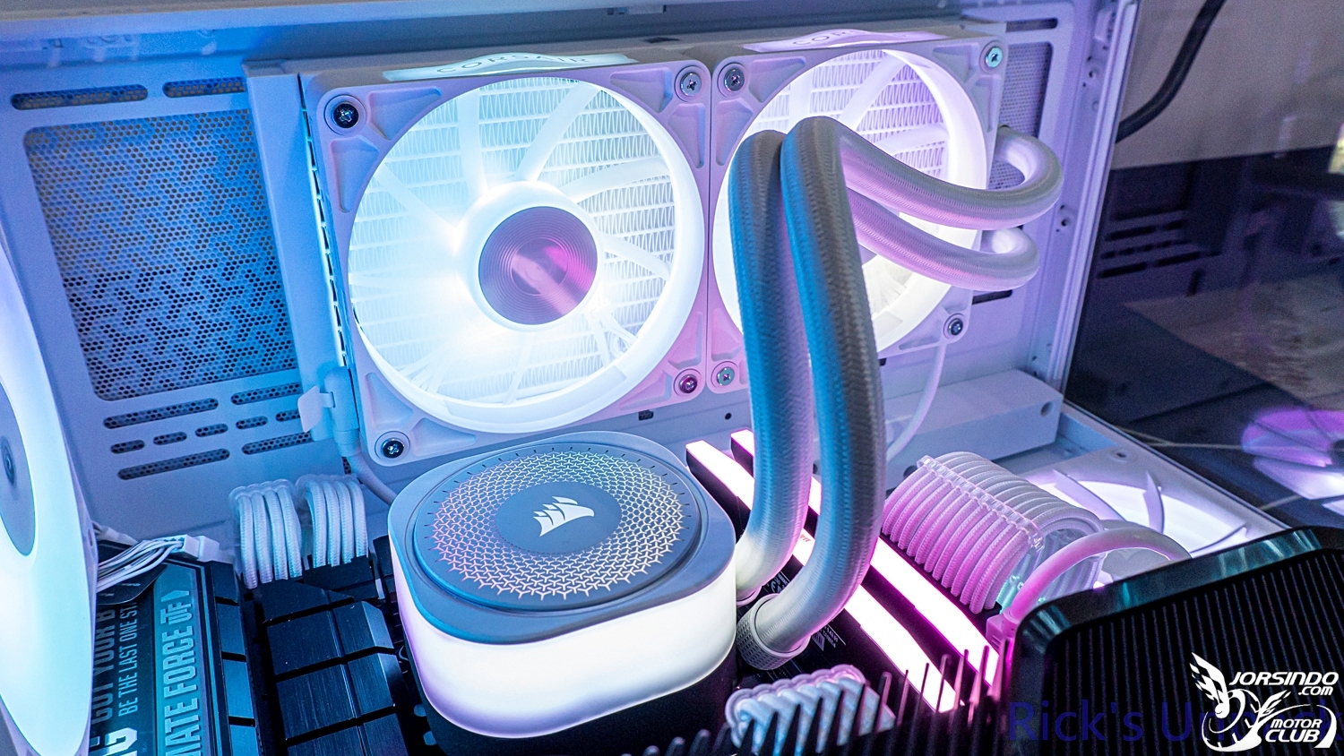 【開箱】賊船新研發水泵 | CORSAIR iCUE LiNK TITAN 240 RX RGB WHITE3726|小老婆汽機車資訊網