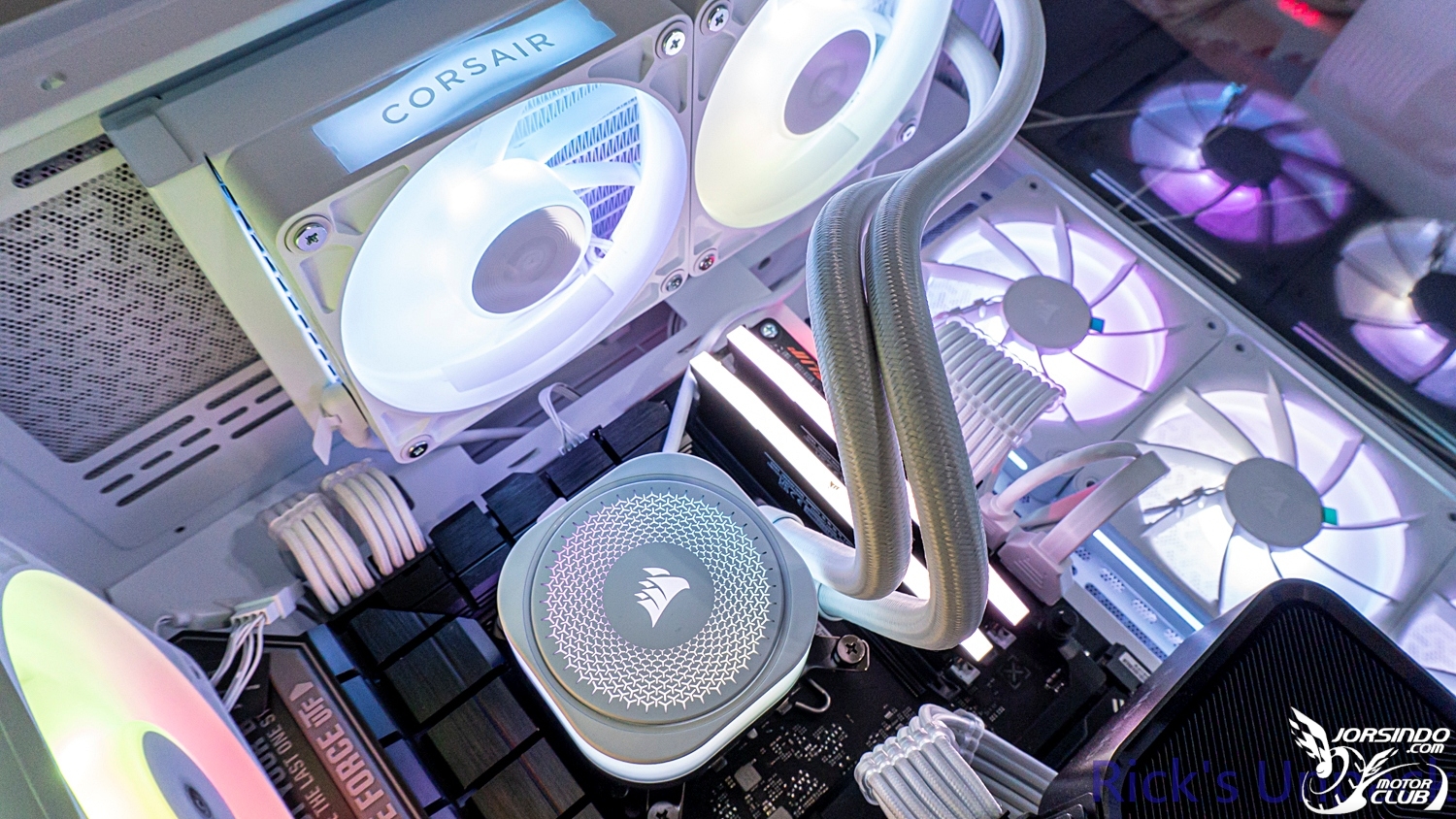 【開箱】賊船新研發水泵 | CORSAIR iCUE LiNK TITAN 240 RX RGB WHITE7848|小老婆汽機車資訊網