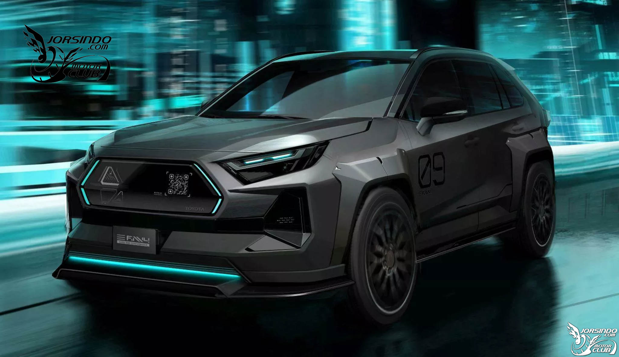 化身黑武士！Toyota RAV4 Dark Side Performance東京改裝車展首發4501|小老婆汽機車資訊網