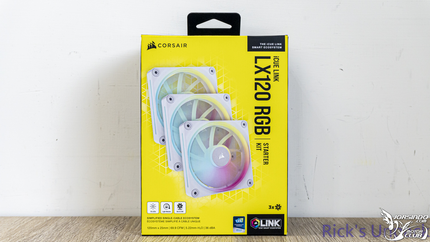 【開箱】iCUE LiNK新燈效風扇 | CORSAIR iCUE LiNK LX120 RGB WHITE FANS836|小老婆汽機車資訊網