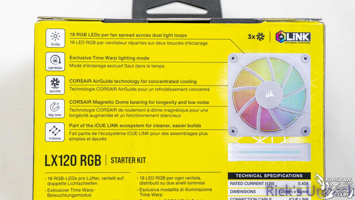 【開箱】iCUE LiNK新燈效風扇 | CORSAIR iCUE LiNK LX120 RGB WHITE FANS2717|小老婆汽機車資訊網