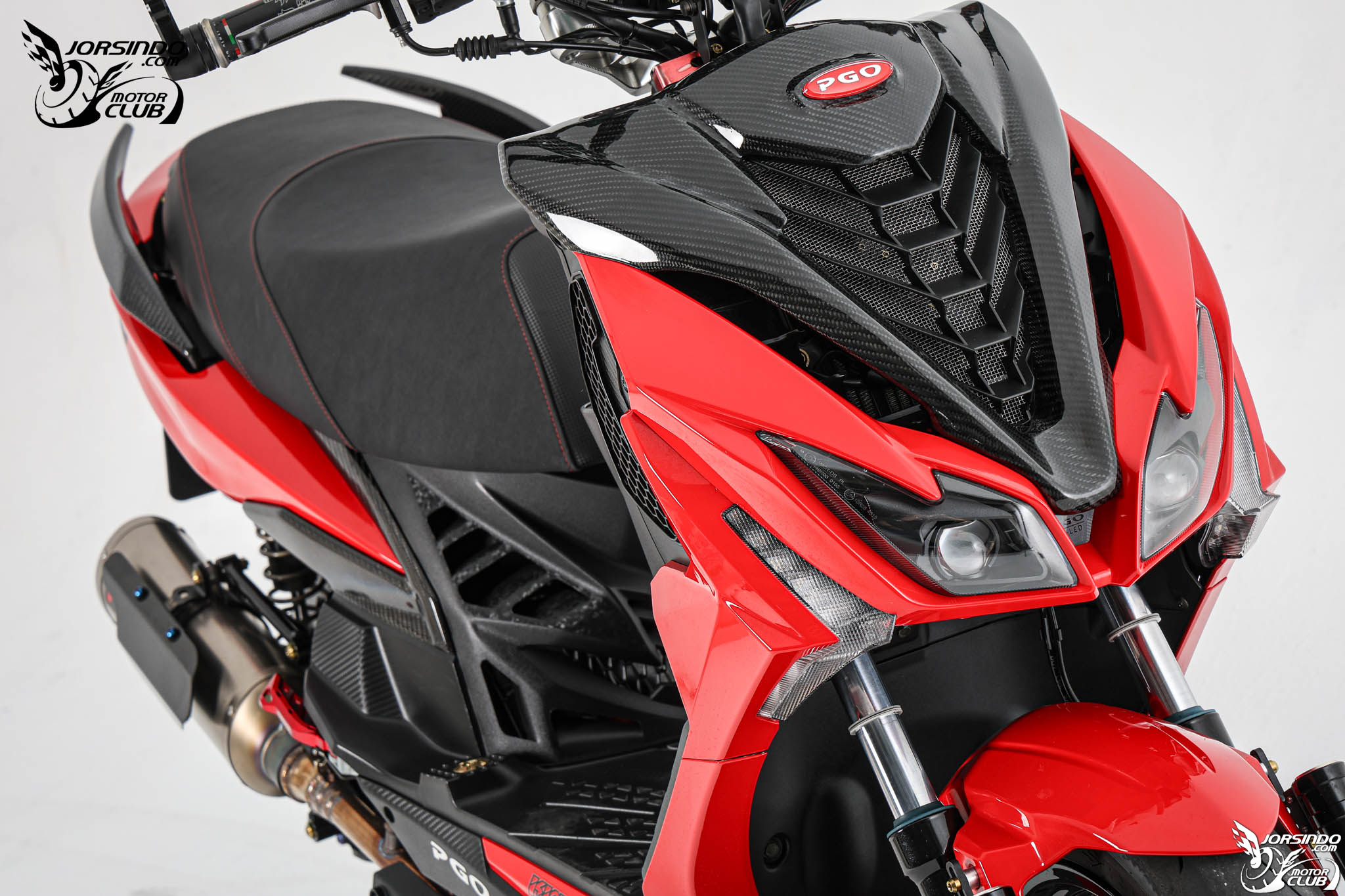 [改裝車專題] 紅鬃烈馬 - PGO TIG Naked 裸把登場323|小老婆汽機車資訊網