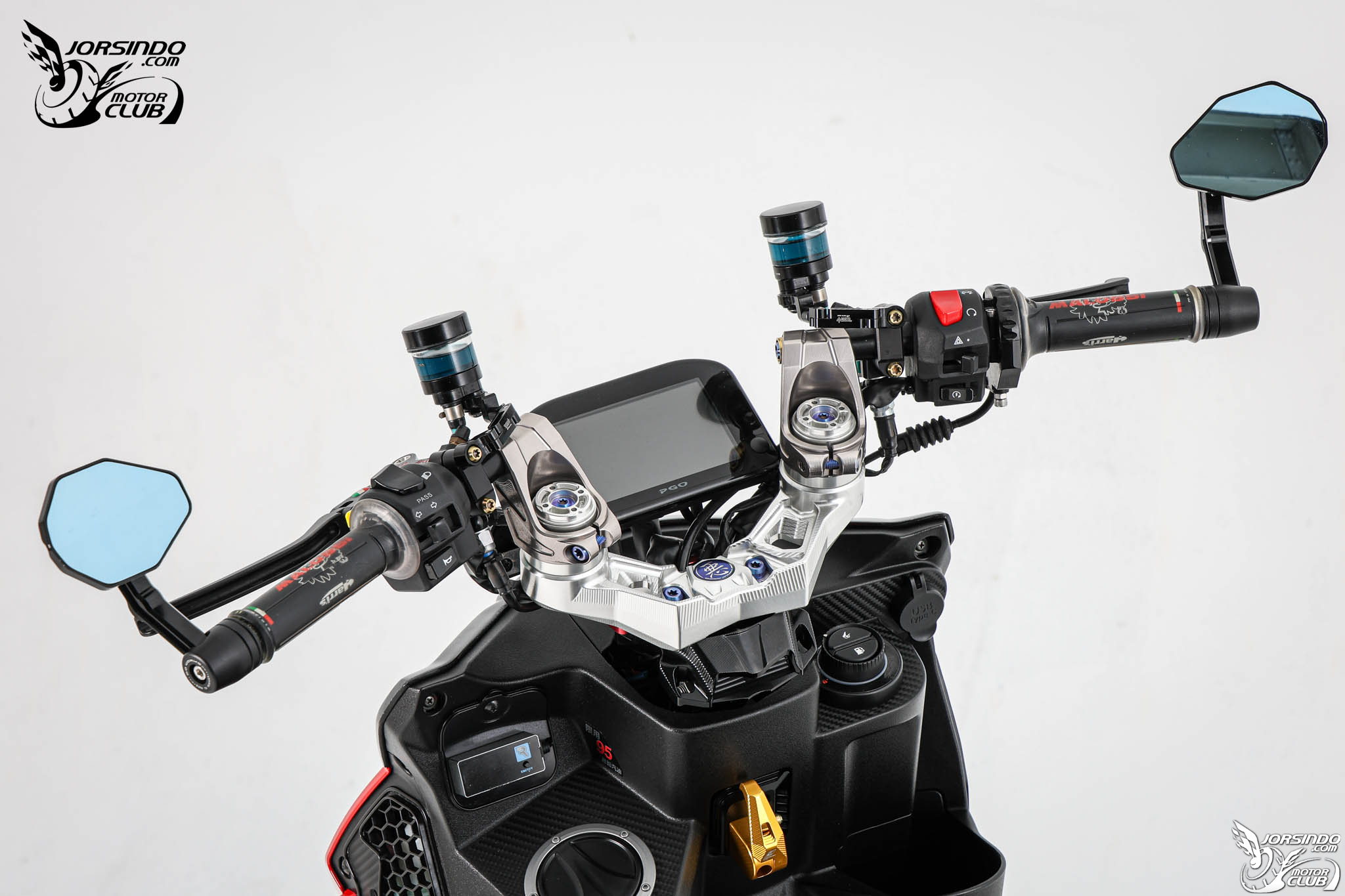 [改裝車專題] 紅鬃烈馬 - PGO TIG Naked 裸把登場2119|小老婆汽機車資訊網