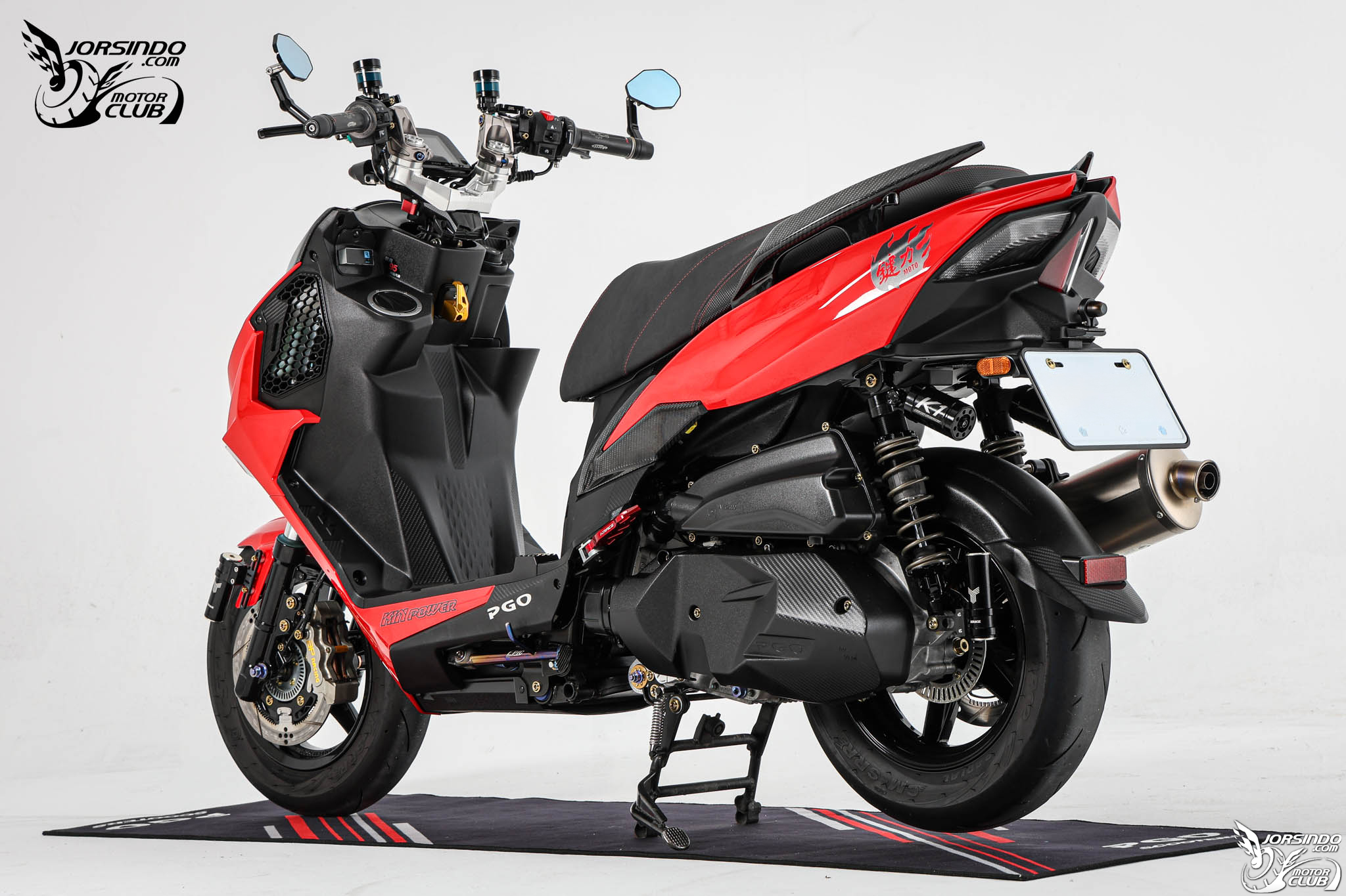 [改裝車專題] 紅鬃烈馬 - PGO TIG Naked 裸把登場1506|小老婆汽機車資訊網