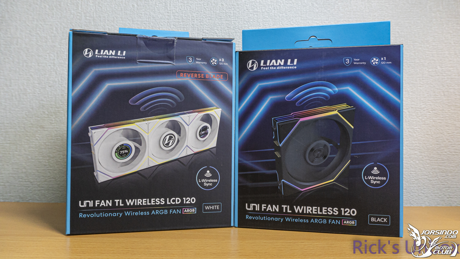 【開箱】LIAN LI UNI FAN TL WIRELESS 120 &amp; TL WIRELESS LCD 120 REVERSE WHITE315|小老婆汽機車資訊網