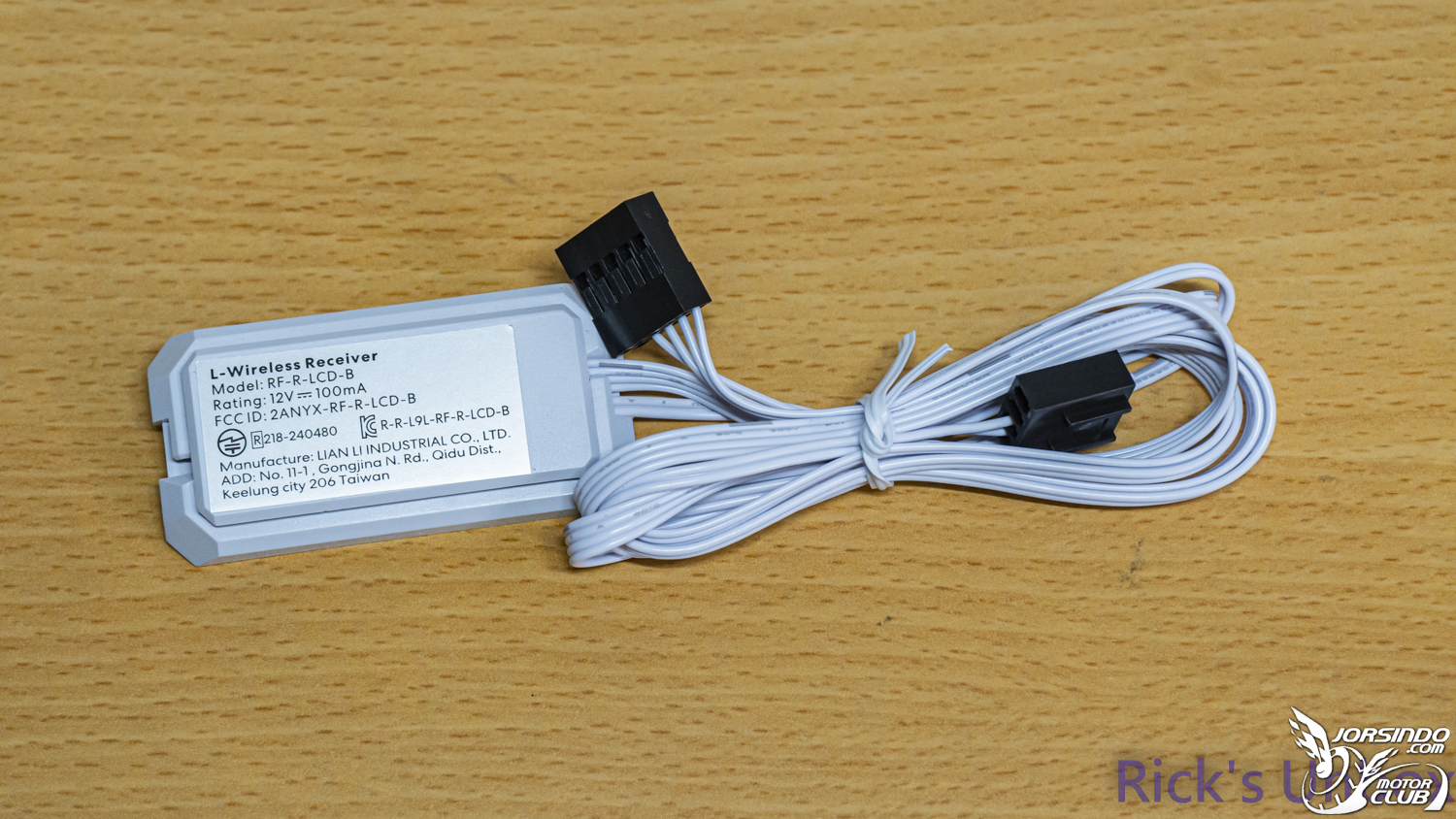 【開箱】LIAN LI UNI FAN TL WIRELESS 120 &amp; TL WIRELESS LCD 120 REVERSE WHITE810|小老婆汽機車資訊網