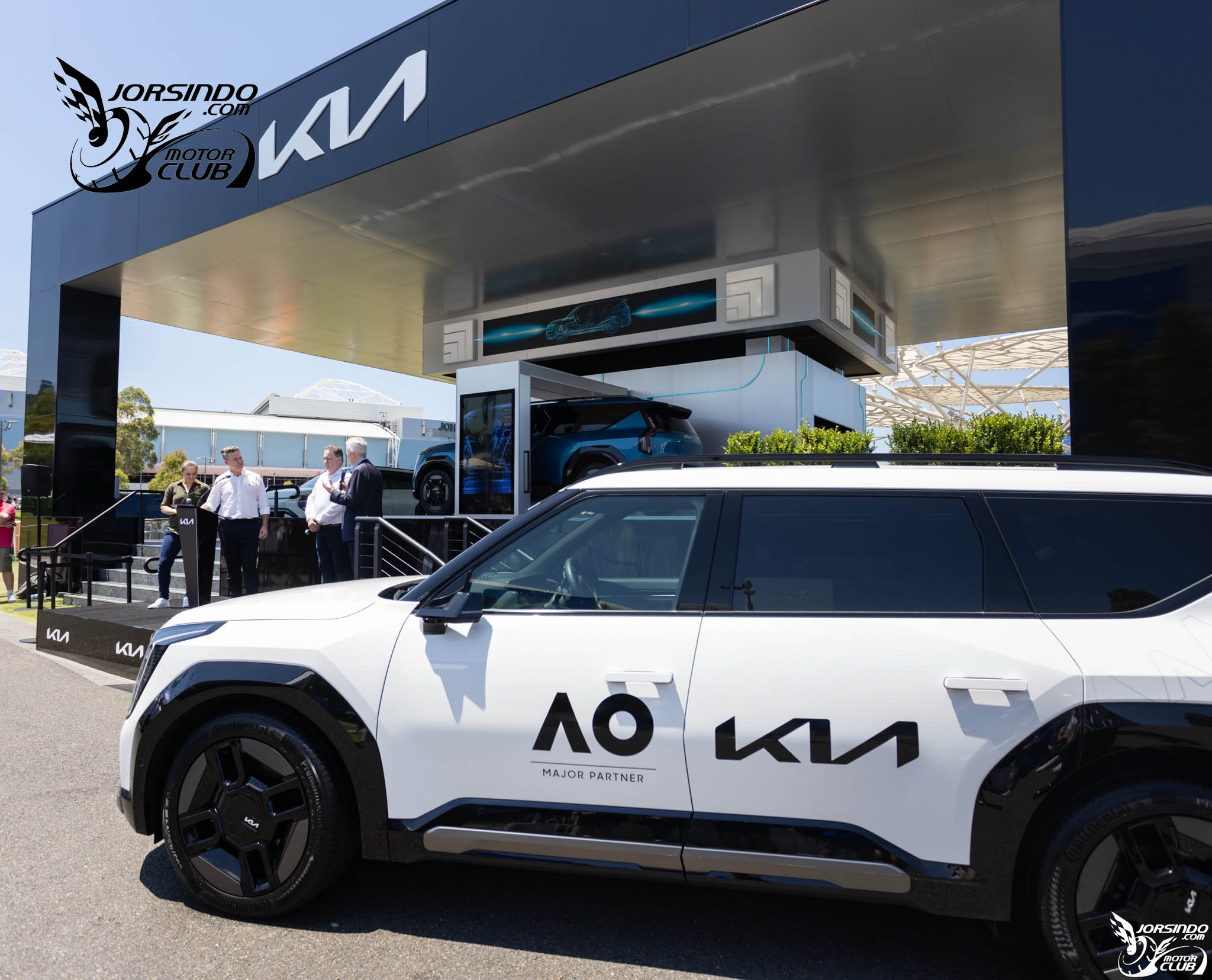 [官方新聞稿]Kia以EV6、EV9領軍AO25澳網公開賽官方電動車隊7896|小老婆汽機車資訊網