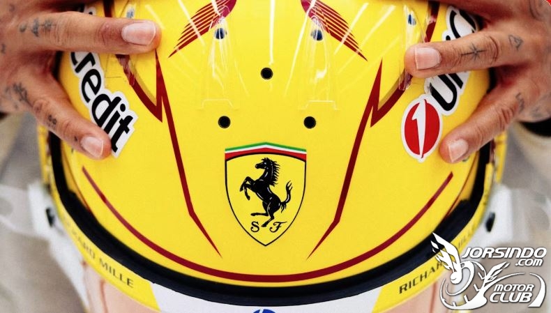 Hamilton 公開Ferrari首次頭盔圖裝9874|小老婆汽機車資訊網