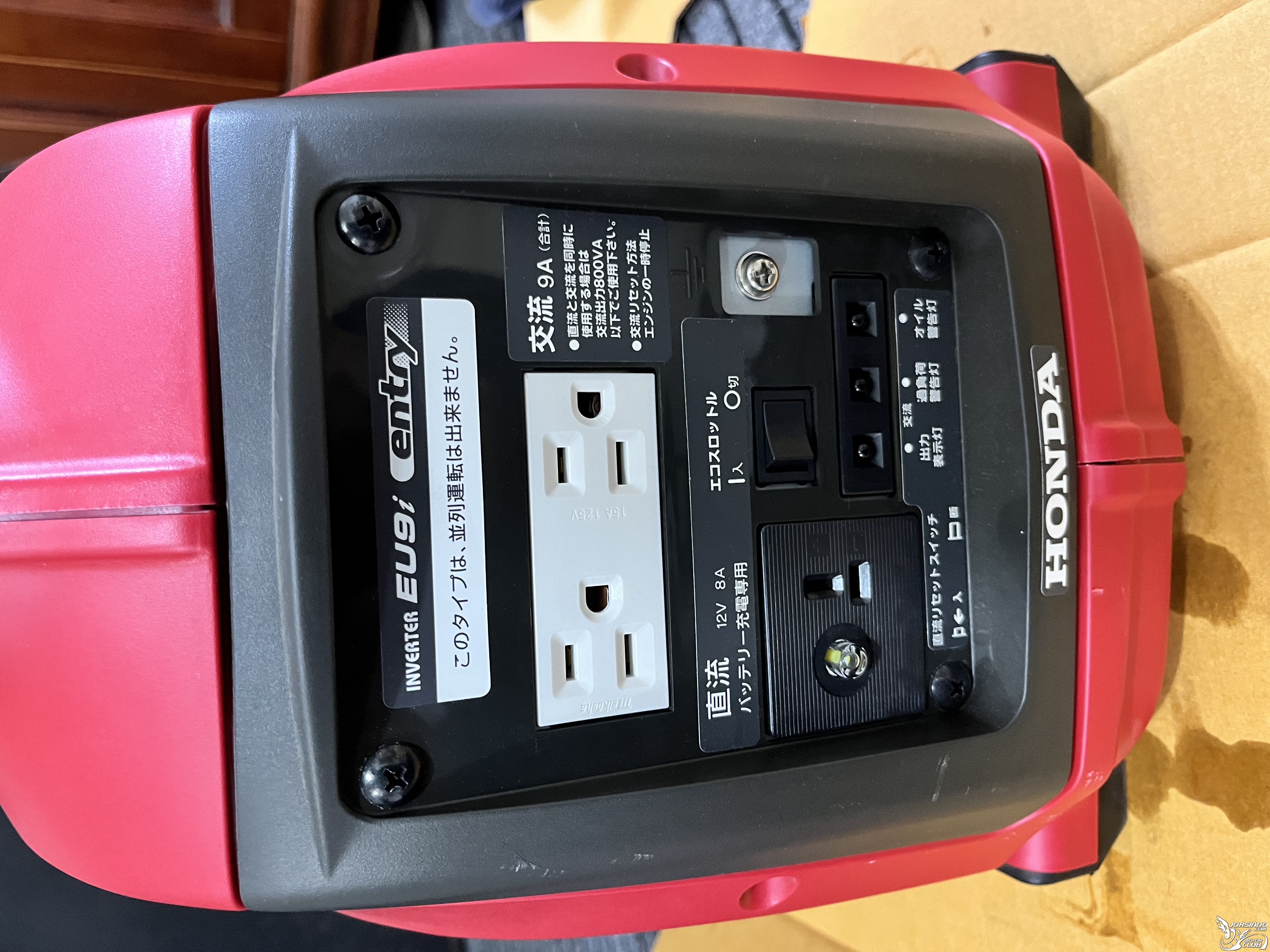 「開箱」突如其來的HONDA EU9i entry 發電機5853|小老婆汽機車資訊網