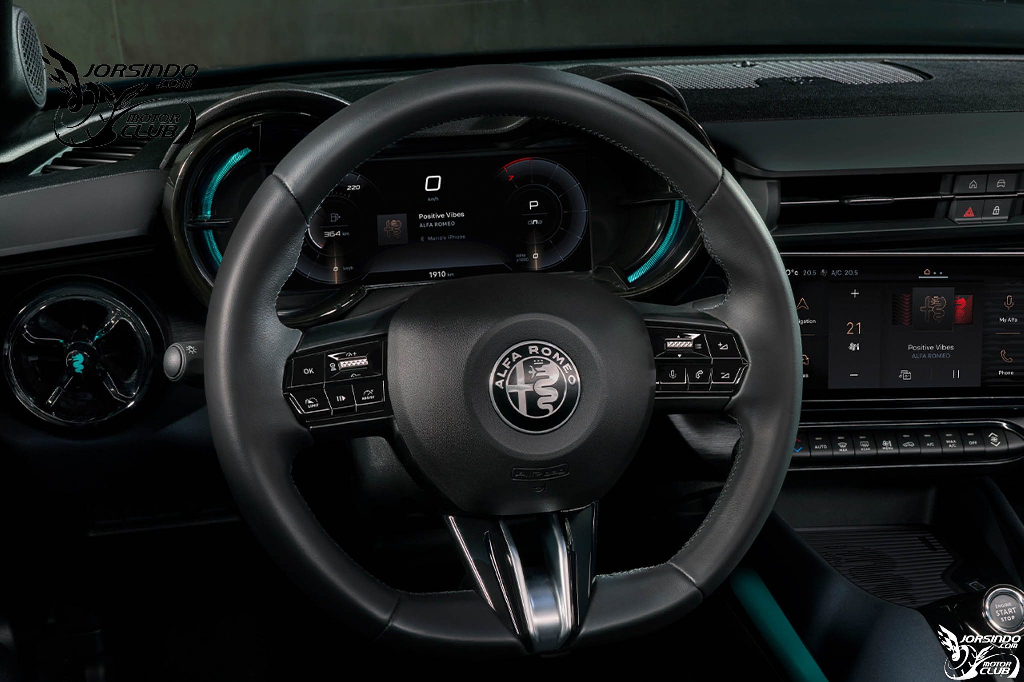 1.2升油電心臟、雙10.25吋螢幕！Alfa Romeo Junior Ibrida英國開賣373|小老婆汽機車資訊網