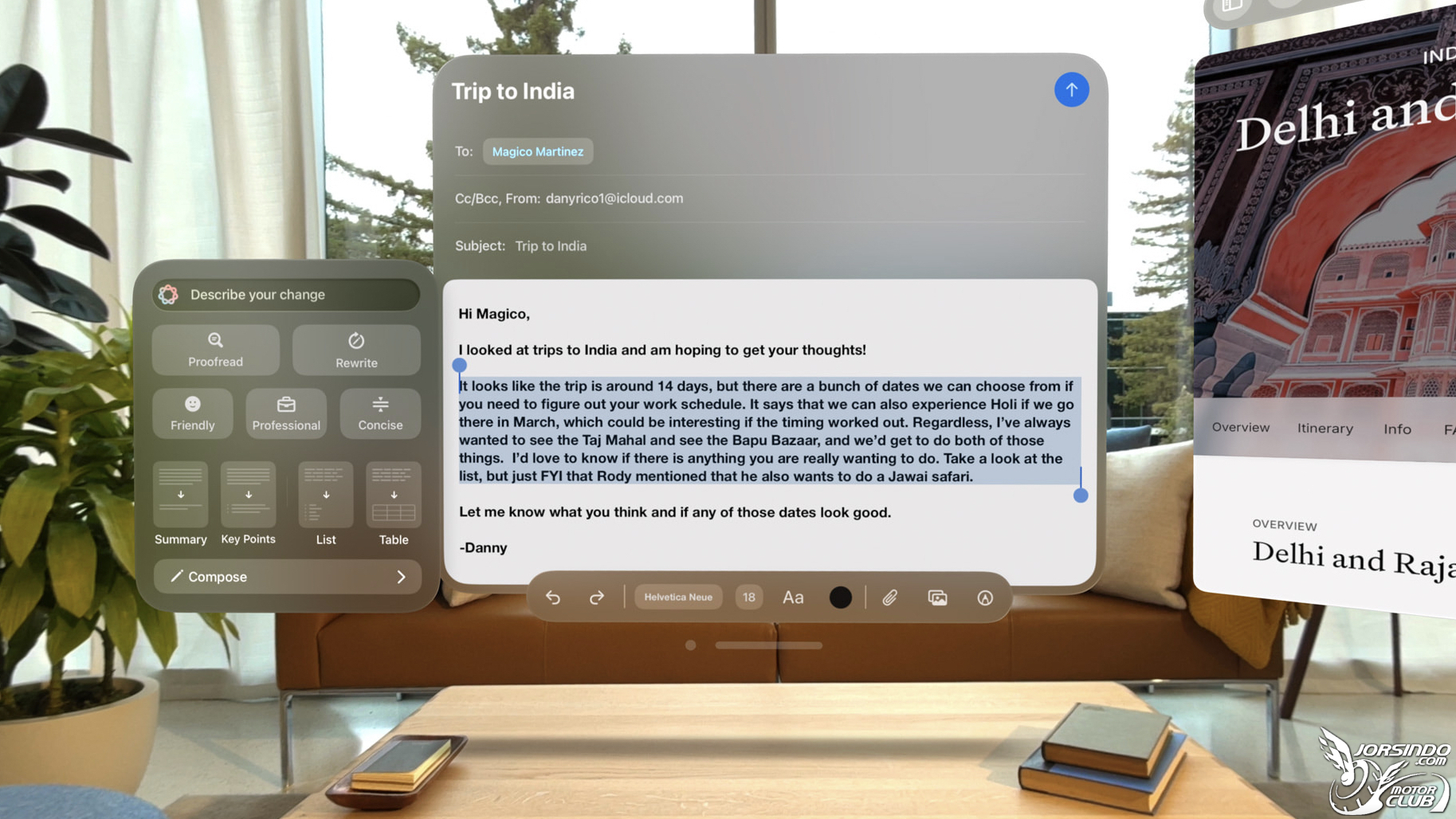 Vision Pro 更新獲 AI 大進化！兩款全新 App讓它更貼近「現實」8087|小老婆汽機車資訊網