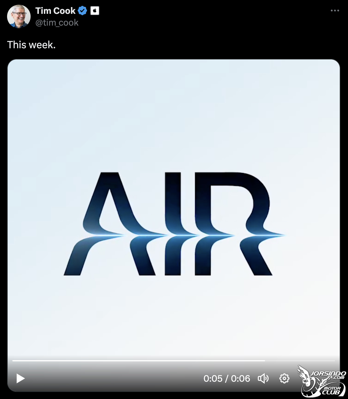 有股「Air」味，蘋果預告新品本週降臨！7802|小老婆汽機車資訊網
