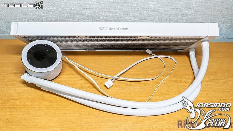 【開箱】數位顯示螢幕水冷 | darkflash DN360D 冰旋峰 LCD WHITE5200|小老婆汽機車資訊網