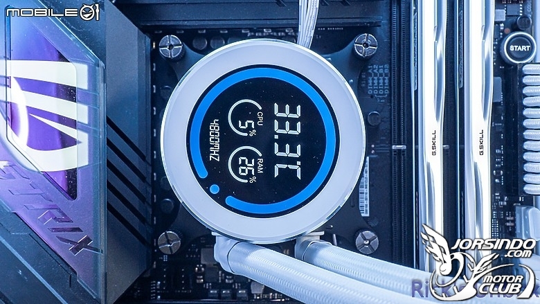 【開箱】數位顯示螢幕水冷 | darkflash DN360D 冰旋峰 LCD WHITE7996|小老婆汽機車資訊網