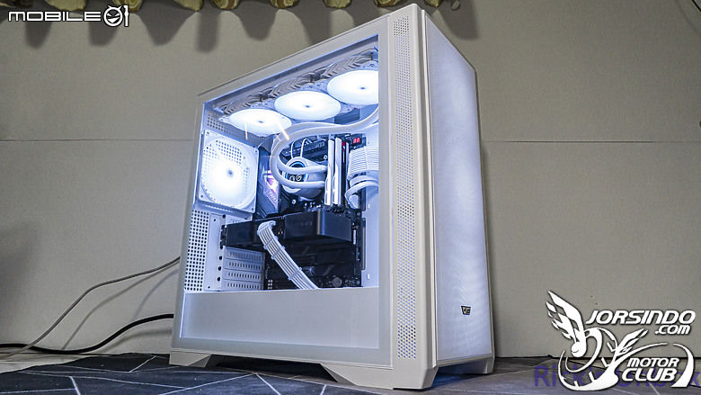 【開箱】數位顯示螢幕水冷 | darkflash DN360D 冰旋峰 LCD WHITE9185|小老婆汽機車資訊網