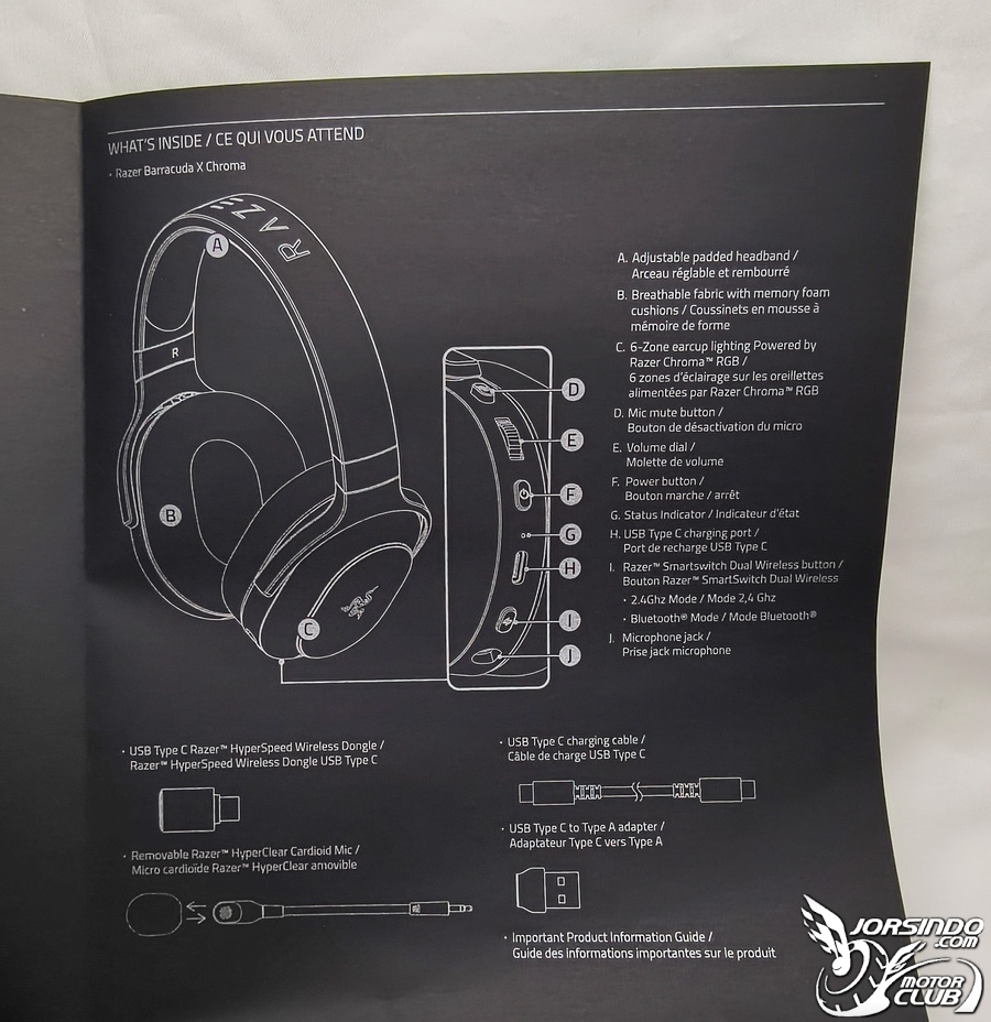 Razer Barracuda X Chroma - 炫彩燈效 環繞音效 沉浸狩獵魔物1494|小老婆汽機車資訊網