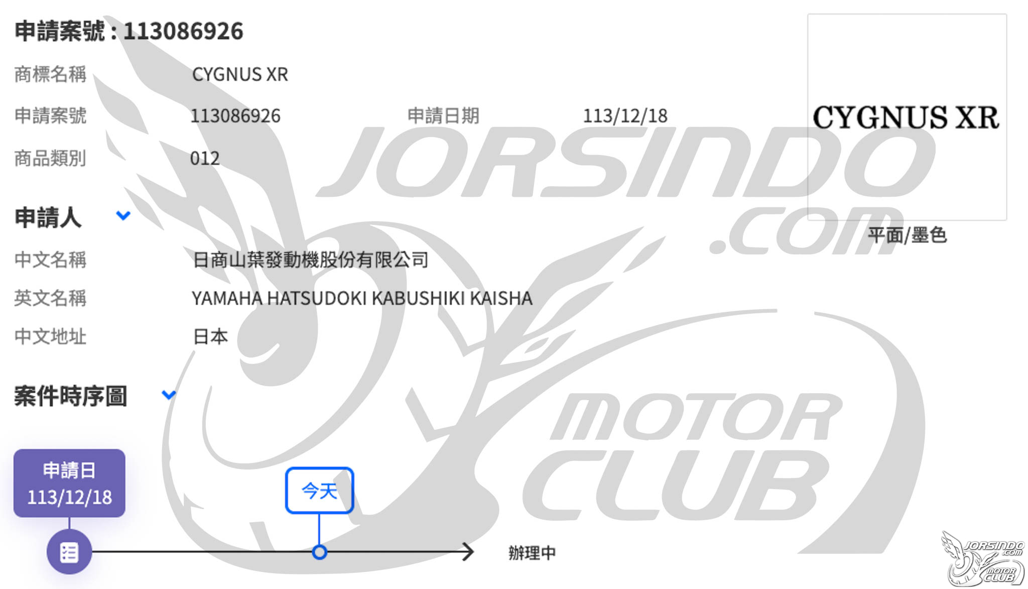Yamaha 勁戰七代來了？Cygnus XR 新車名商標註冊確認5867|小老婆汽機車資訊網