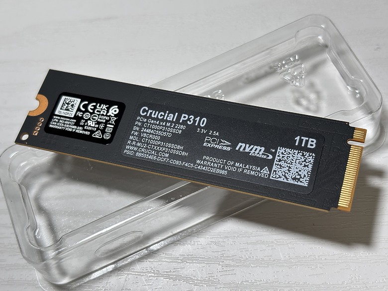 「打遊戲的絕佳良伴」Micron Crucial P310 1TB 開箱實測8067|小老婆汽機車資訊網