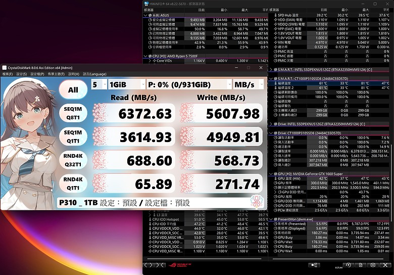 「打遊戲的絕佳良伴」Micron Crucial P310 1TB 開箱實測5257|小老婆汽機車資訊網