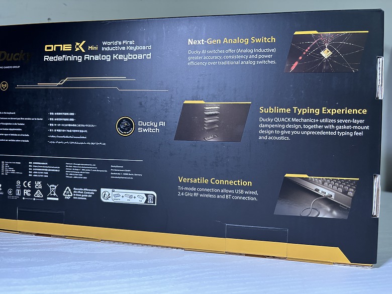「電感軸能取代磁軸嗎？」Ducky One X Mini 三模無線機械式電...1421|小老婆汽機車資訊網