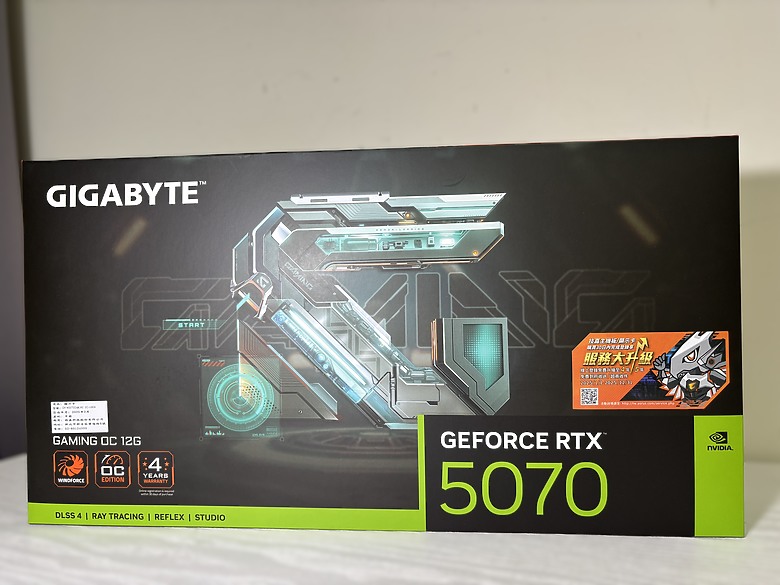 「只靠幀生成的 RTX 4070 Super Plus Max」技嘉 RTX 5070 Gaming OC 12G6939|小老婆汽機車資訊網