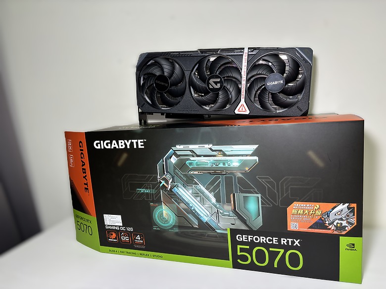 「只靠幀生成的 RTX 4070 Super Plus Max」技嘉 RTX 5070 Gaming OC 12G8084|小老婆汽機車資訊網