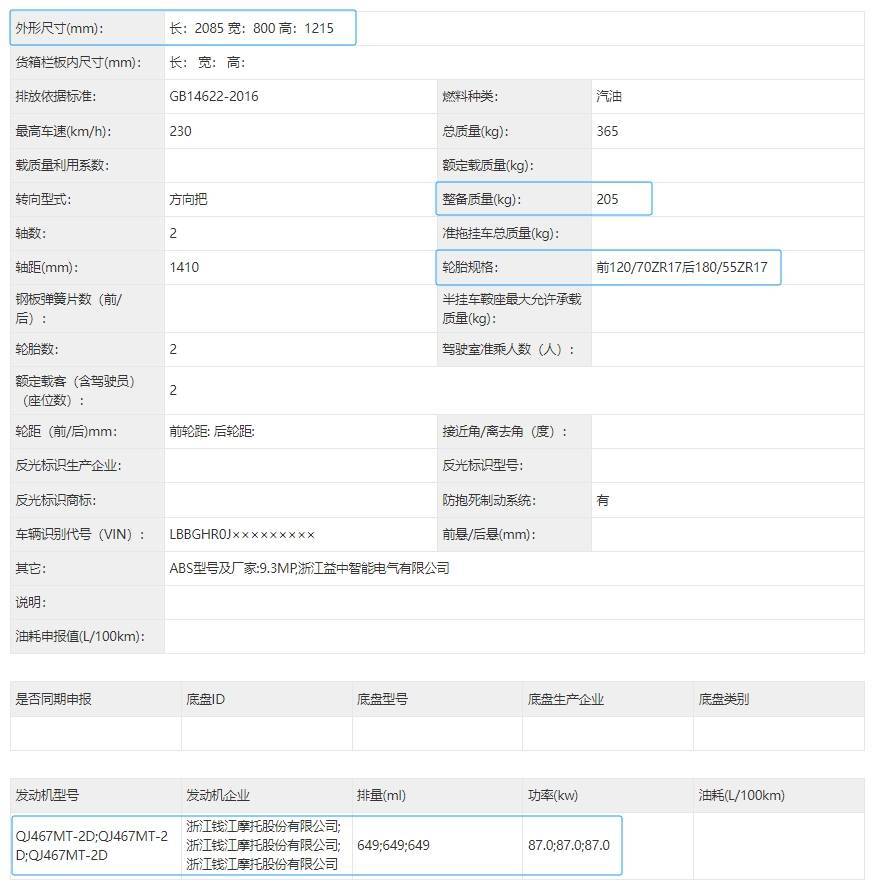 [大陆车讯]QJMOTOR 赛650曝光，最大马力达到118匹4455|小老婆汽機車資訊網