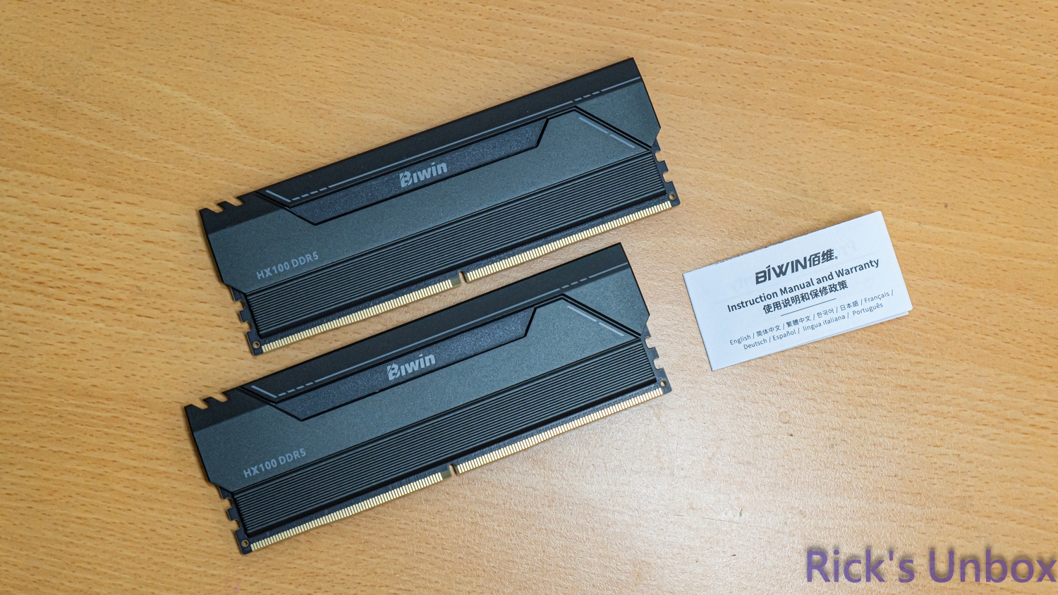 【開箱】無光DDR5新選擇 | Biwin HX100 DDR5 16Gx2 6000MHz8108|小老婆汽機車資訊網