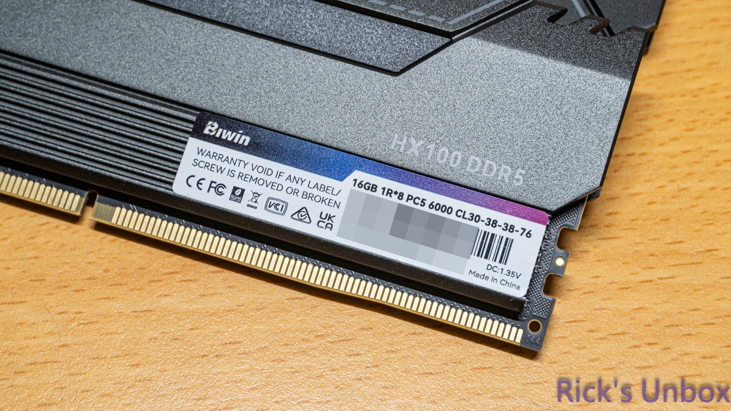 【開箱】無光DDR5新選擇 | Biwin HX100 DDR5 16Gx2 6000MHz3493|小老婆汽機車資訊網