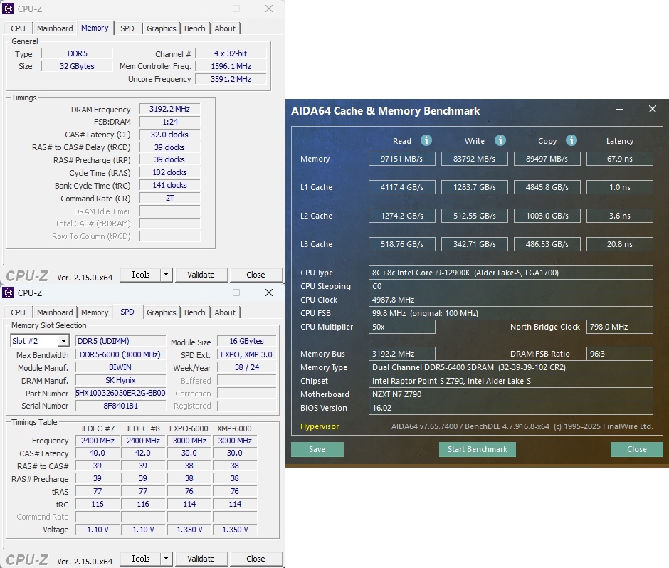 【開箱】無光DDR5新選擇 | Biwin HX100 DDR5 16Gx2 6000MHz4582|小老婆汽機車資訊網