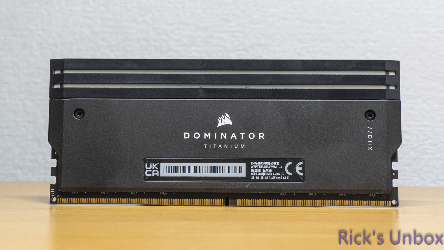 【開箱】海盜船DDR5新旗艦 | CORSAIR DOMINATOR TITANIUM RGB DDR59469|小老婆汽機車資訊網