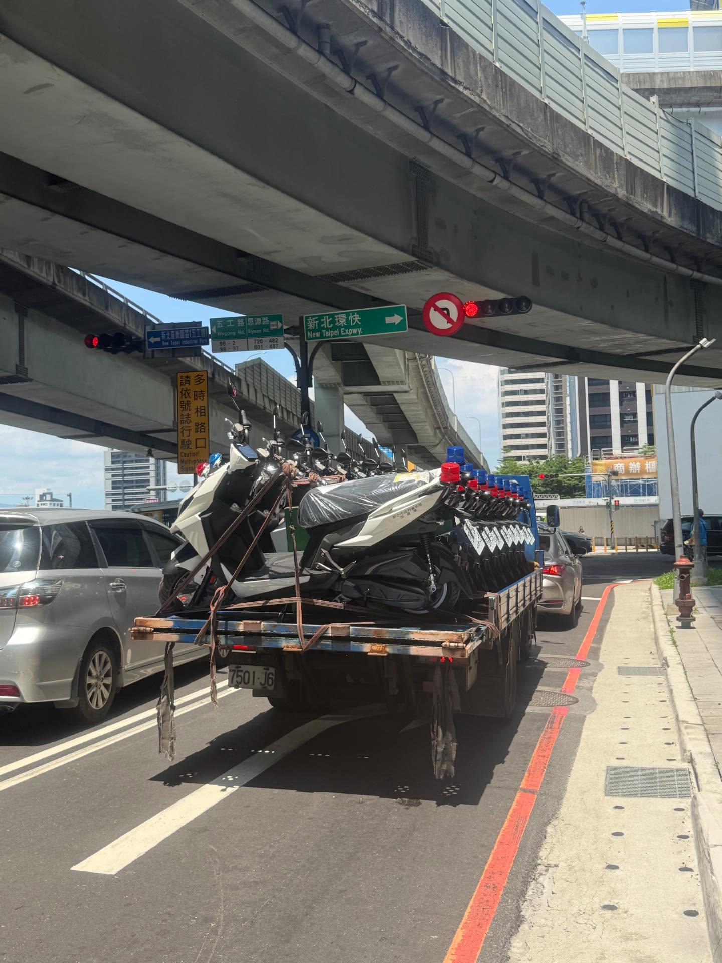 五股工業區外大排 RCS警察機車6677|小老婆汽機車資訊網