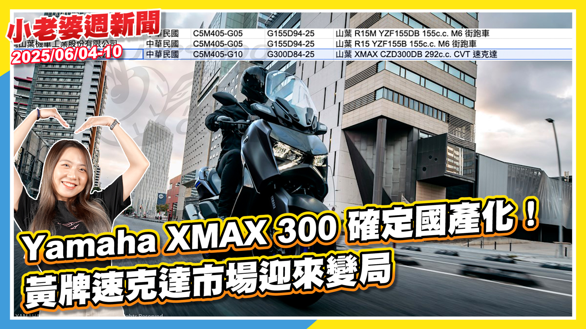 Yamaha XMAX 300 確定國產化！8263|小老婆汽機車資訊網