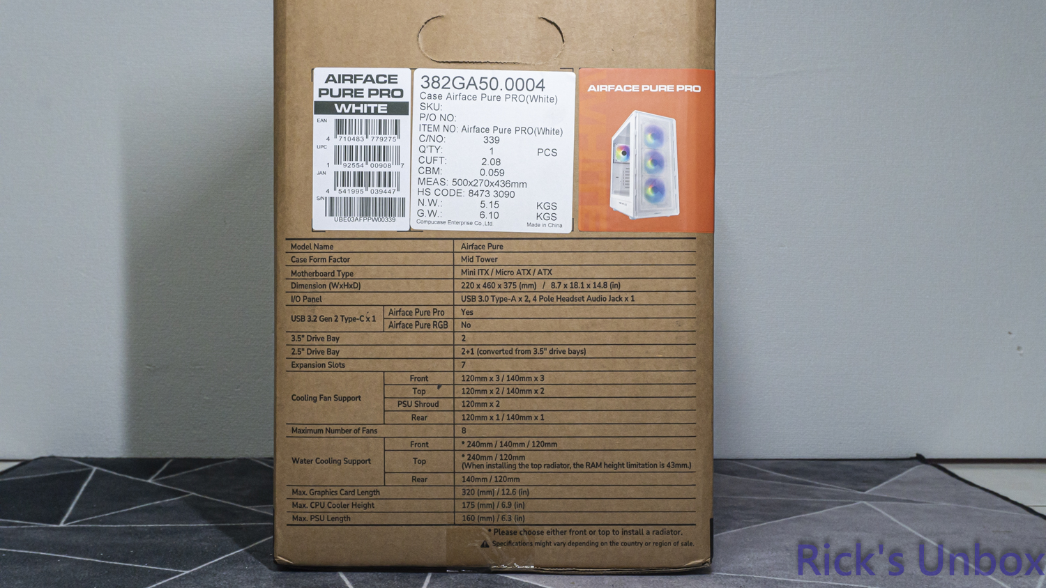 【開箱】緊湊ATX平價機殼 | COUGAR AIRFACE PURE PRO WHITE773|小老婆汽機車資訊網
