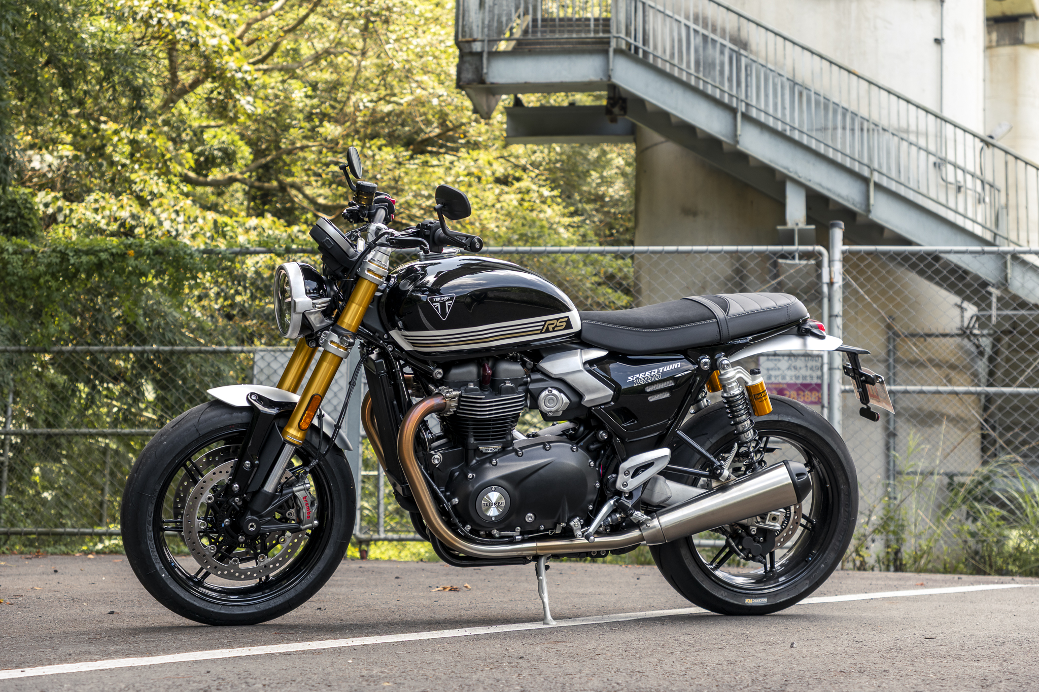 [試乘] 英倫暴徒？歷代最強 Triumph Speed Twin 1200 RS1206|triumph,classic小老婆汽機車資訊網