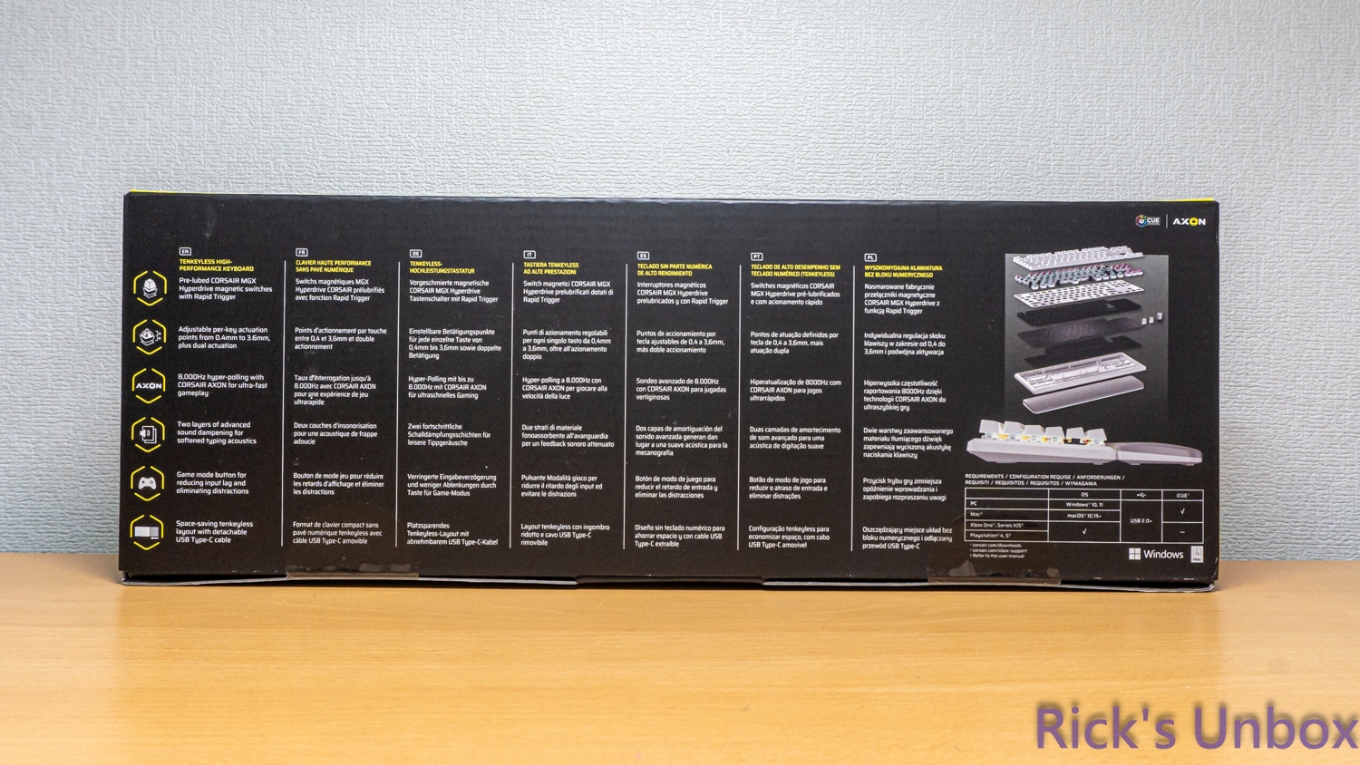 【開箱】海盜船新設計語言80%磁軸鍵盤 | CORSAIR K70 PRO TKL WHITE9725|小老婆汽機車資訊網