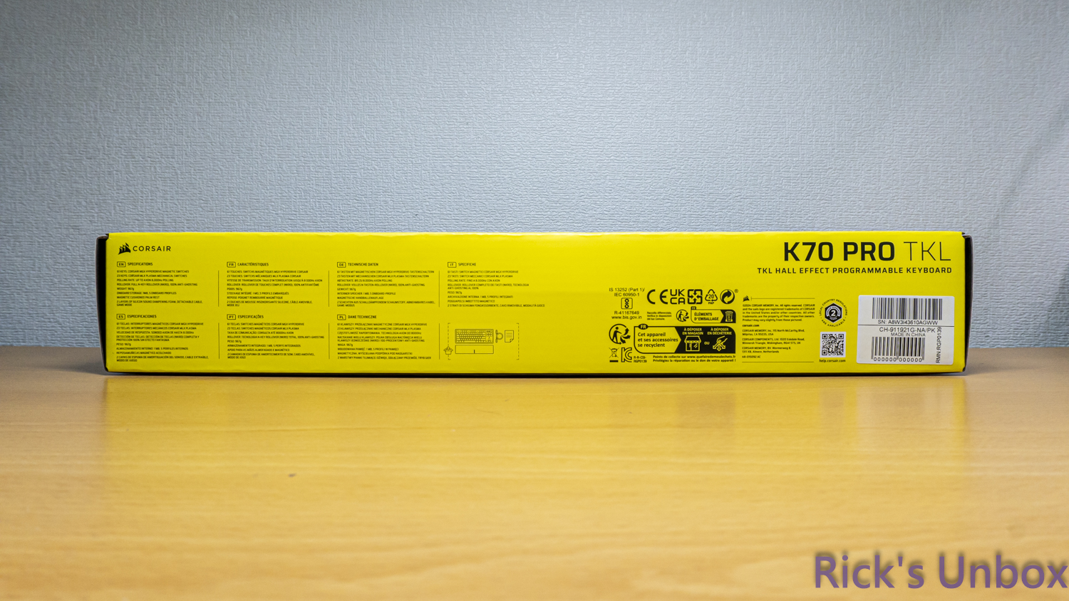 【開箱】海盜船新設計語言80%磁軸鍵盤 | CORSAIR K70 PRO TKL WHITE6688|小老婆汽機車資訊網