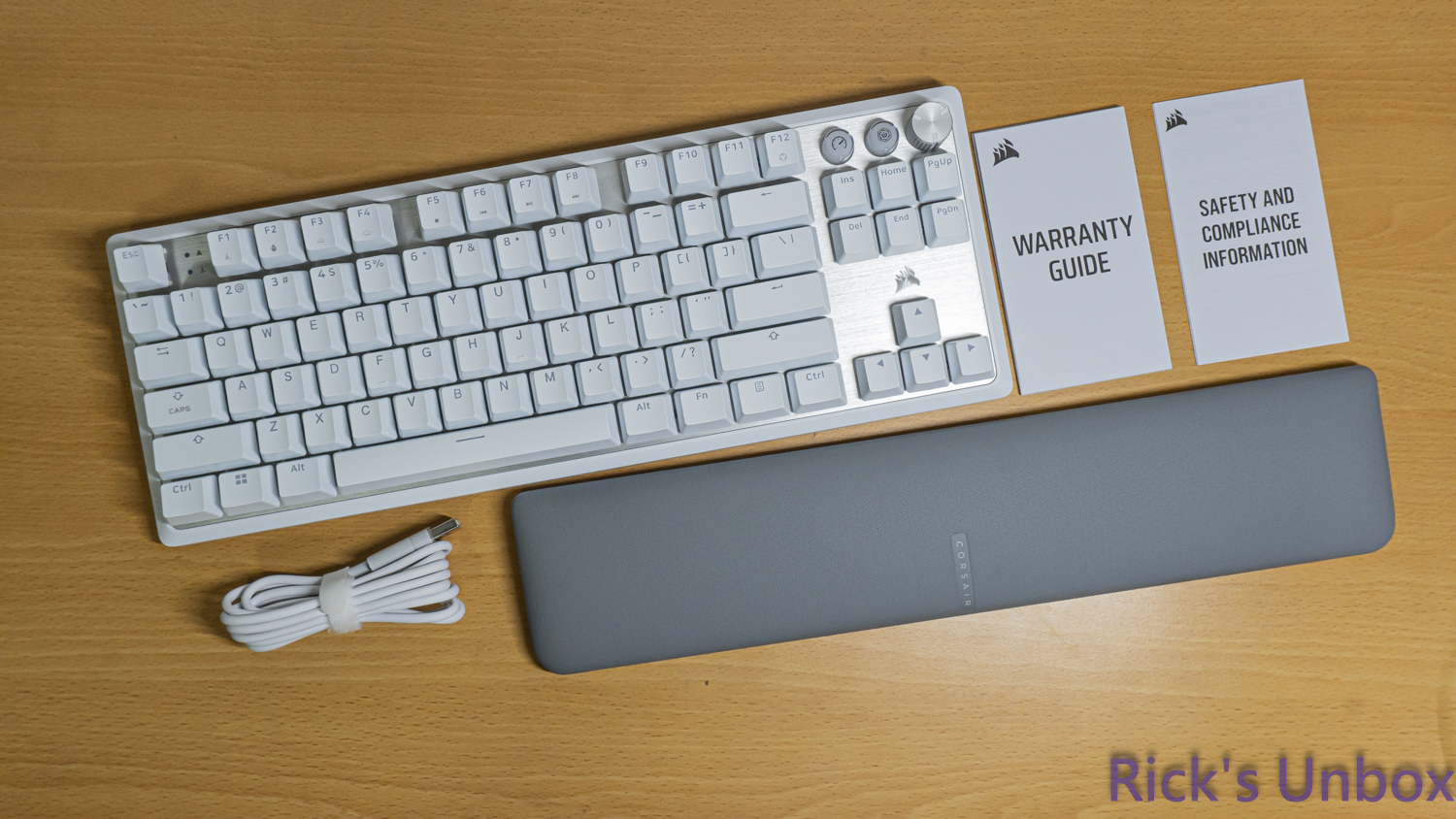 【開箱】海盜船新設計語言80%磁軸鍵盤 | CORSAIR K70 PRO TKL WHITE9872|小老婆汽機車資訊網
