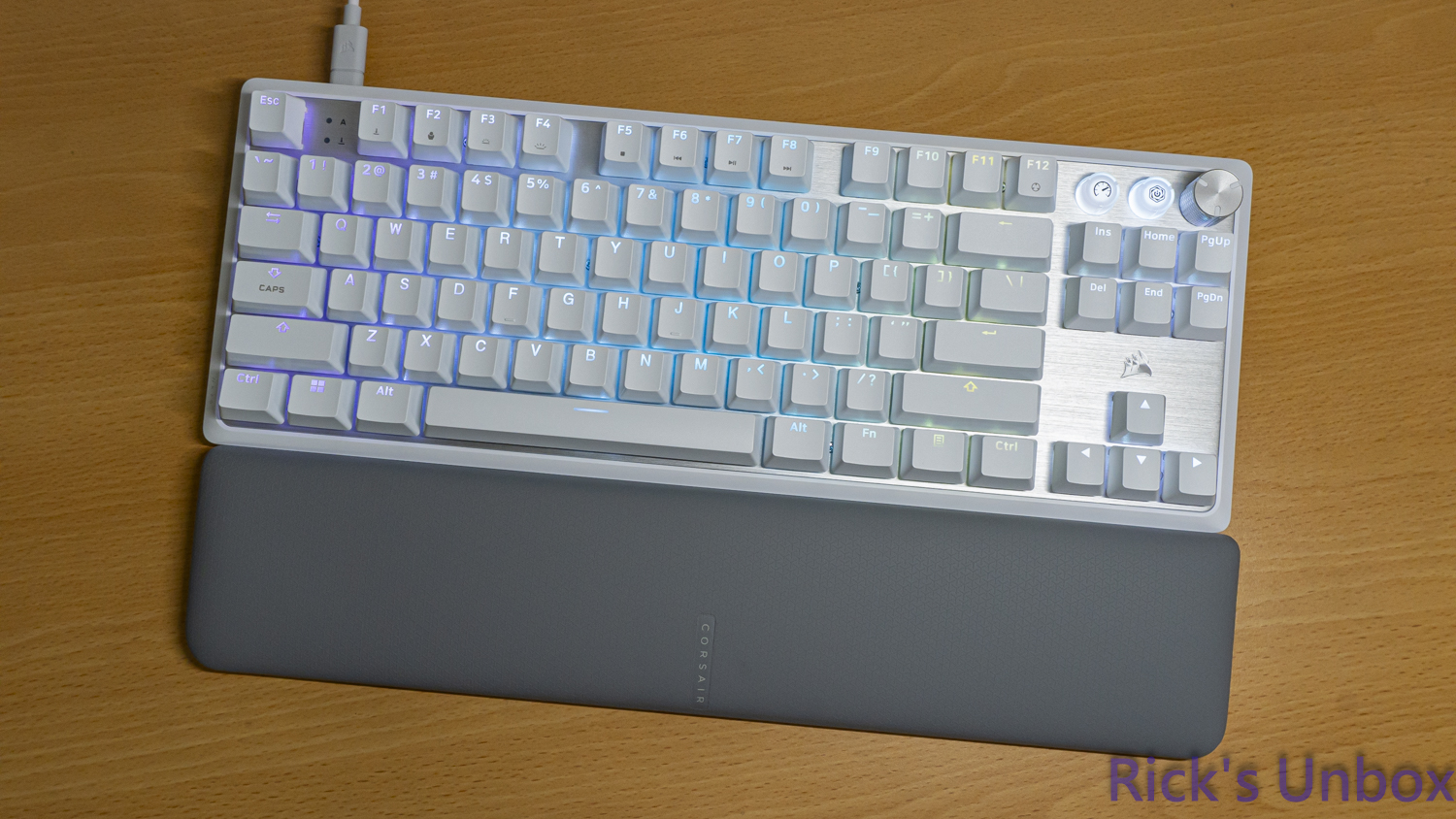 【開箱】海盜船新設計語言80%磁軸鍵盤 | CORSAIR K70 PRO TKL WHITE9783|小老婆汽機車資訊網