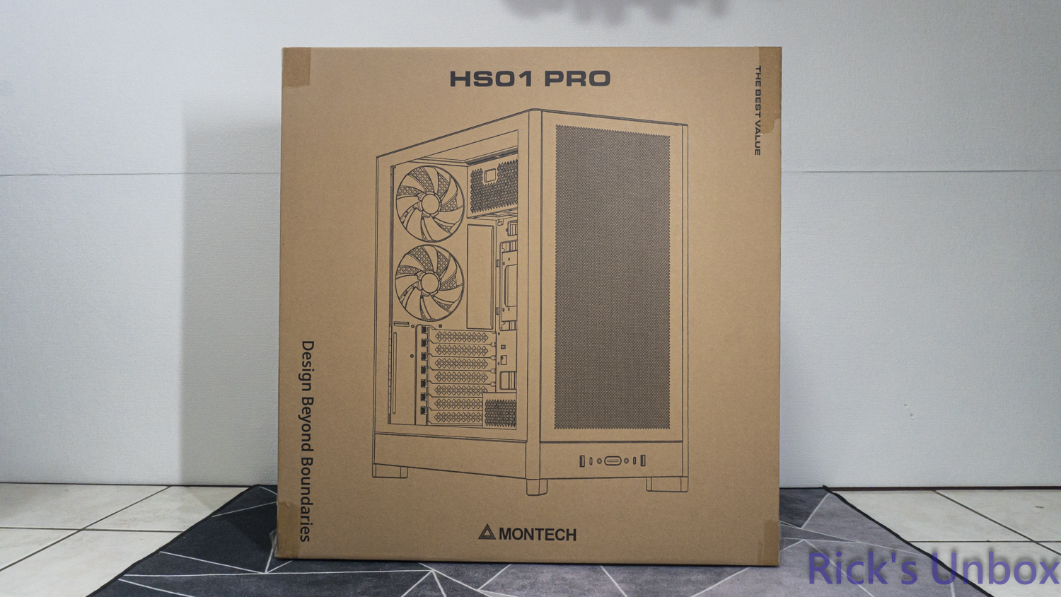 【開箱】可上下顛倒展示的機殼 | MONTECH HS01 PRO WHITE4929|小老婆汽機車資訊網